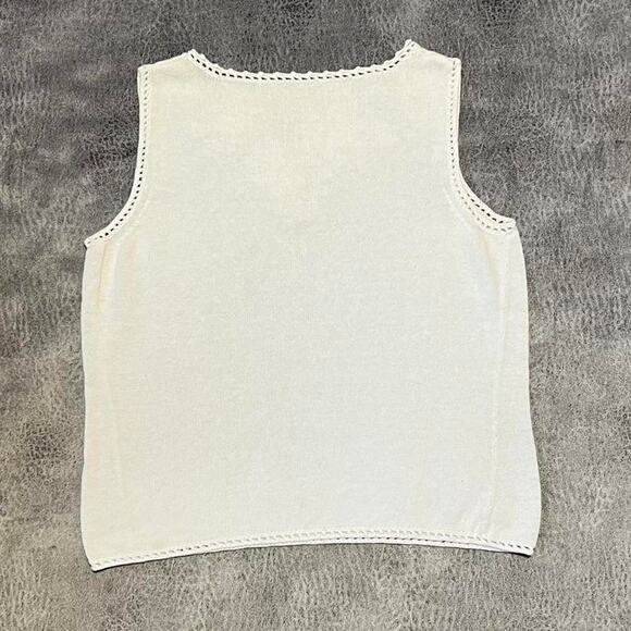 Knit y2k embroidered tank top - Picture 6 of 6